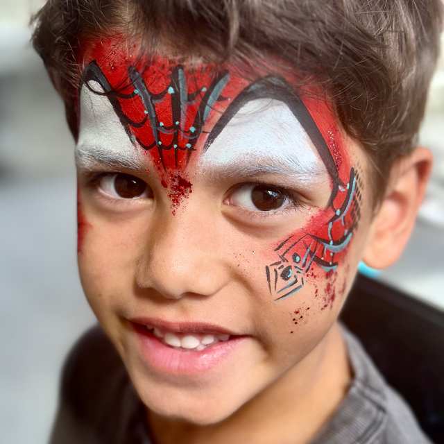  Our 2 hours face painting package